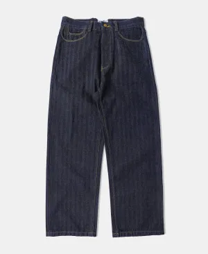 1870s 15 oz Herringbone Selvedge Denim Work Jeans