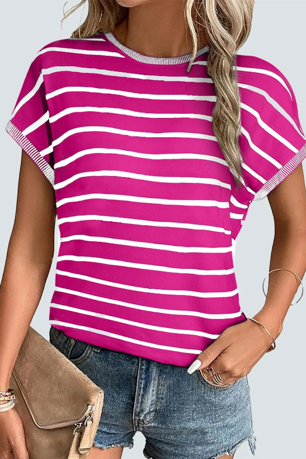 Alia Stripe Knitted Tunic | DROPSHIP