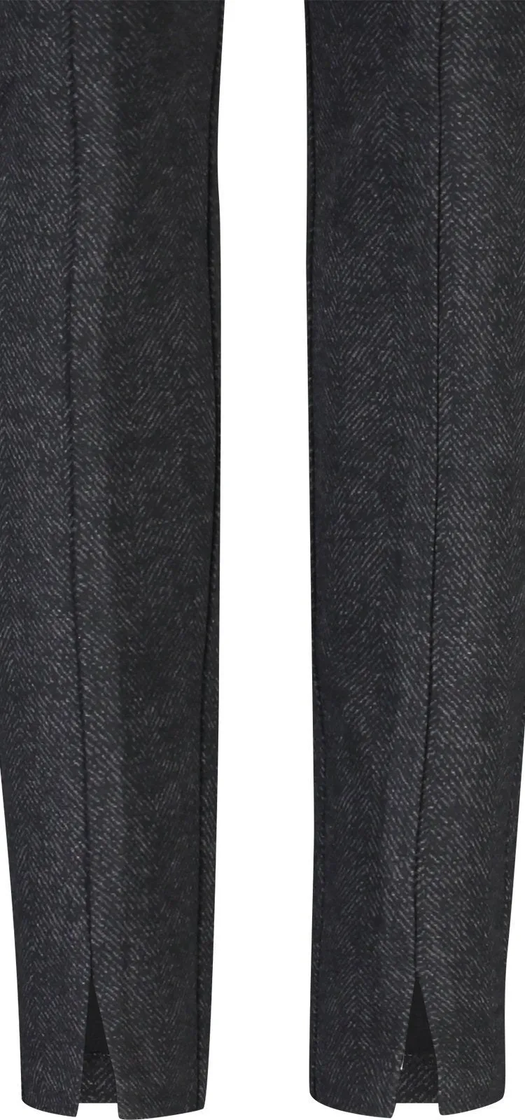 Basic Legging Jeans Black Grey Jersey | Herringbone Heights