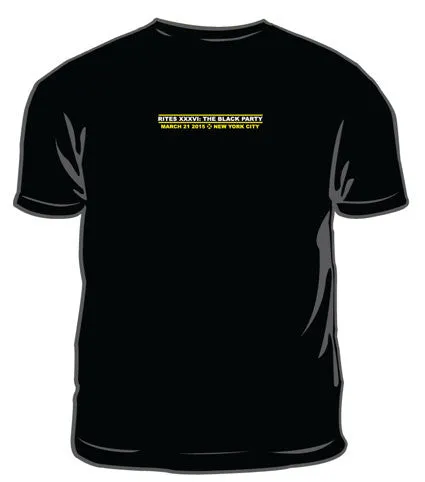 Black Party 2015 Tshirt