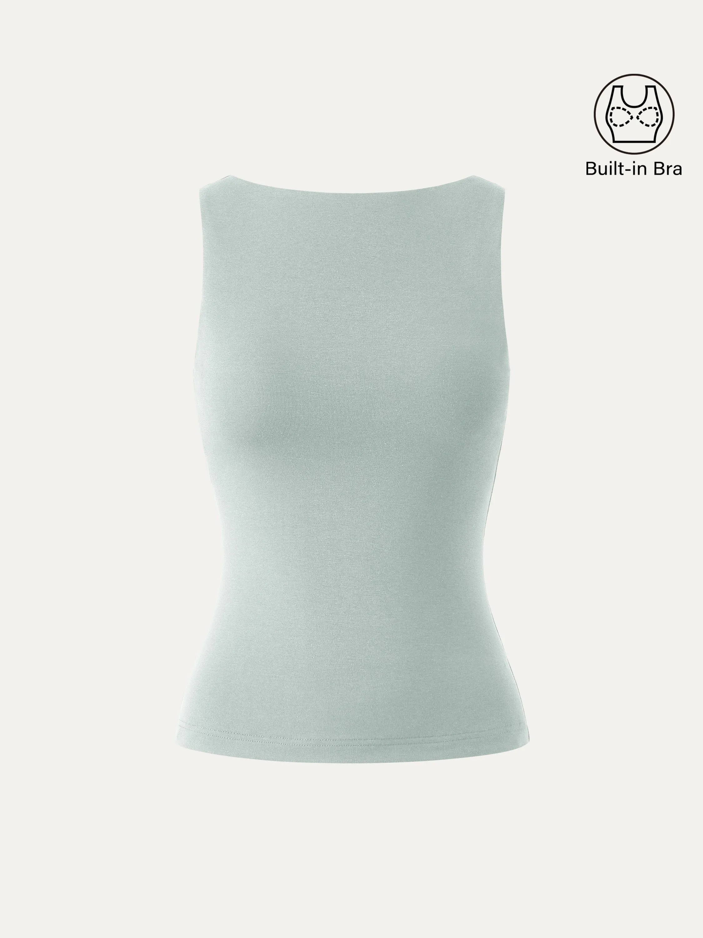 Boatneck New Airy Brami Tank