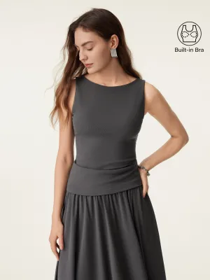 Boatneck New Airy Brami Tank