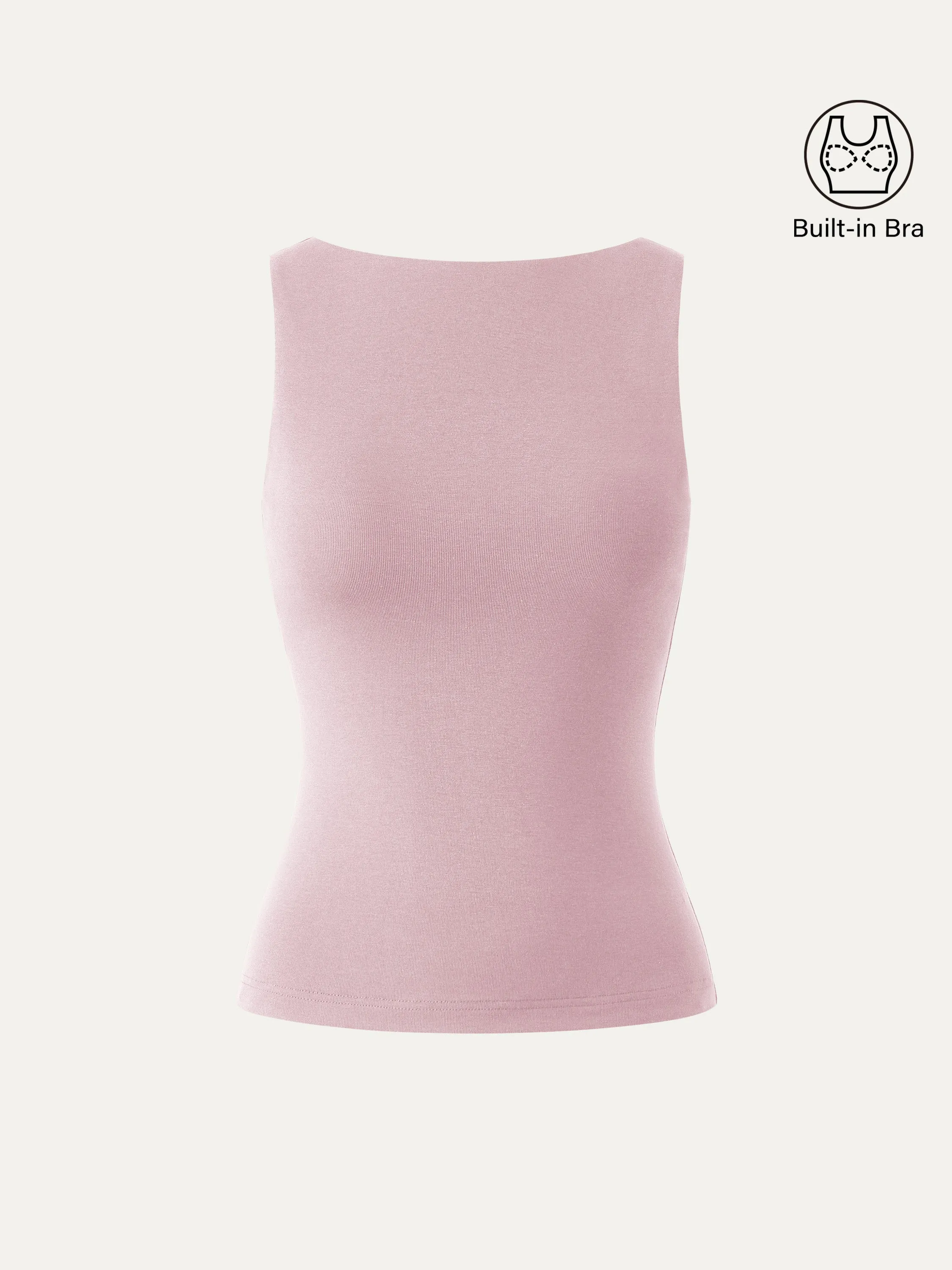 Boatneck New Airy Brami Tank
