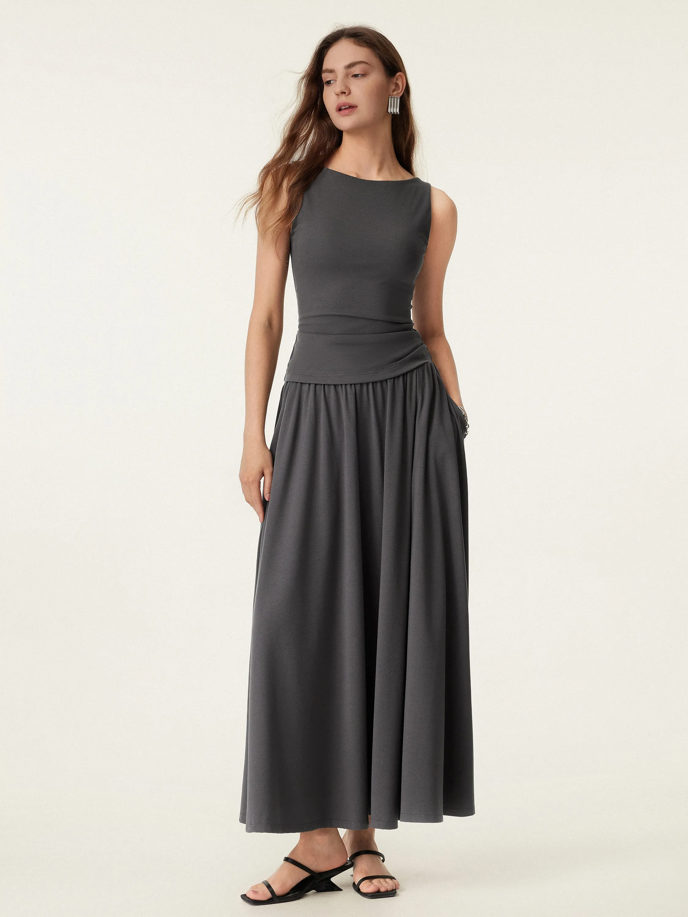 Boatneck New Airy Brami Tank