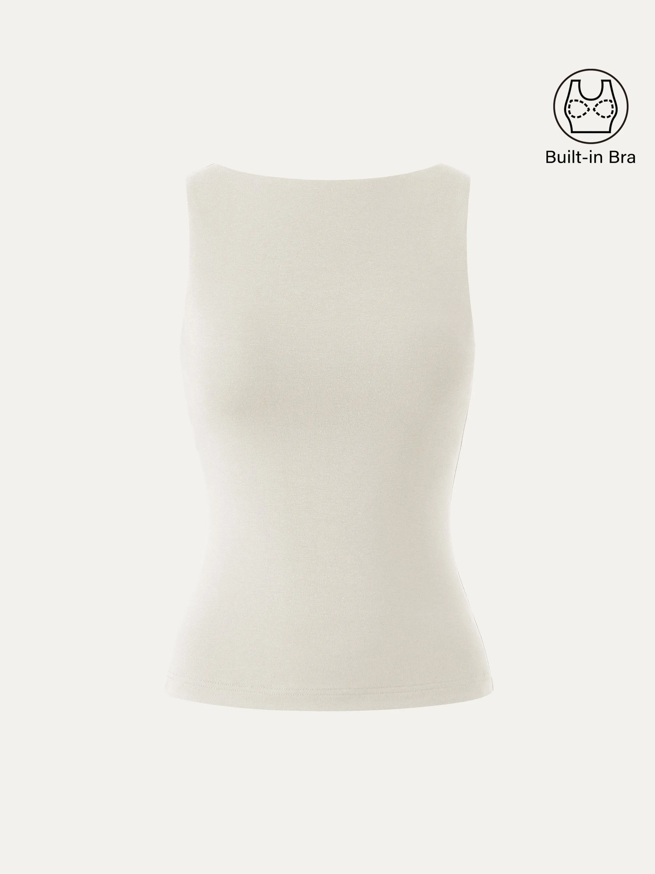 Boatneck New Airy Brami Tank