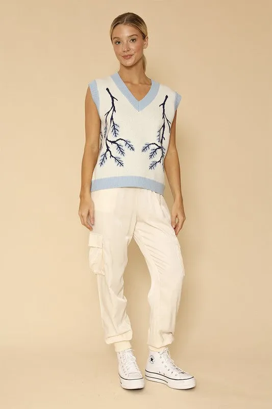 Branch sweater vest