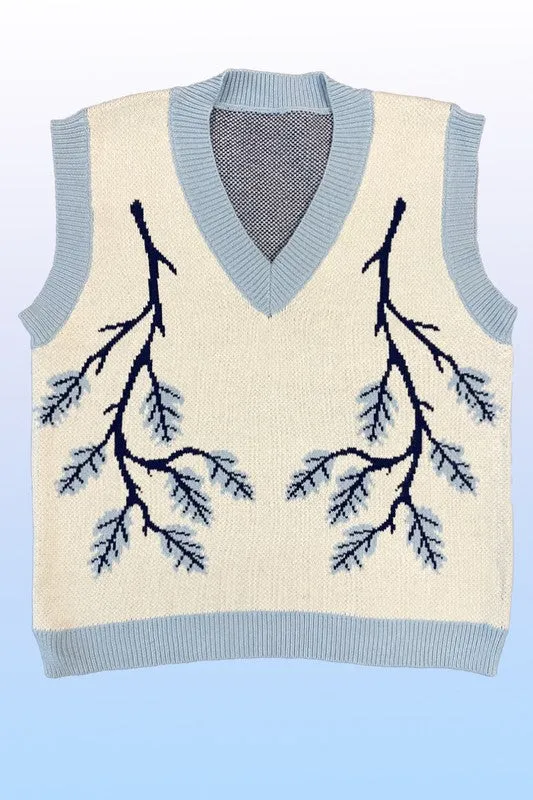 Branch sweater vest