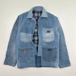 Chore Coat Made From Recycled Carhartt Work Jeans - S/M