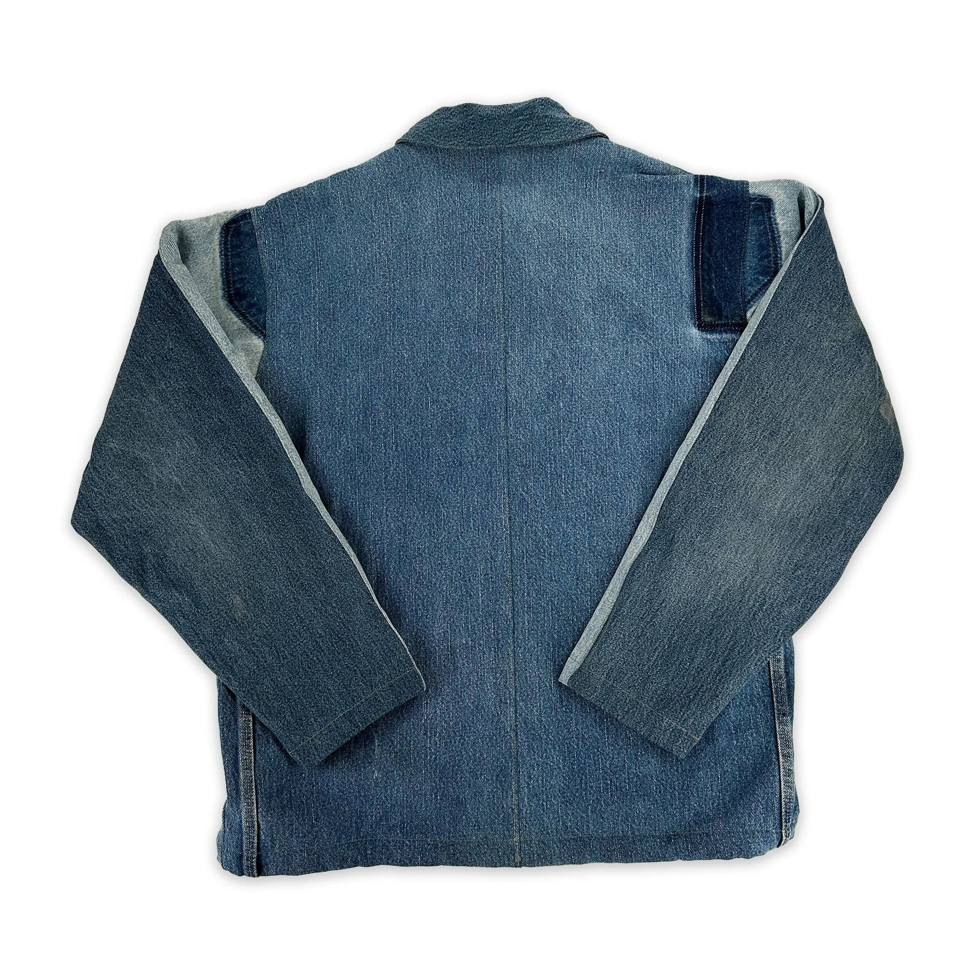 Chore Coat Made From Recycled Work Jeans - Large