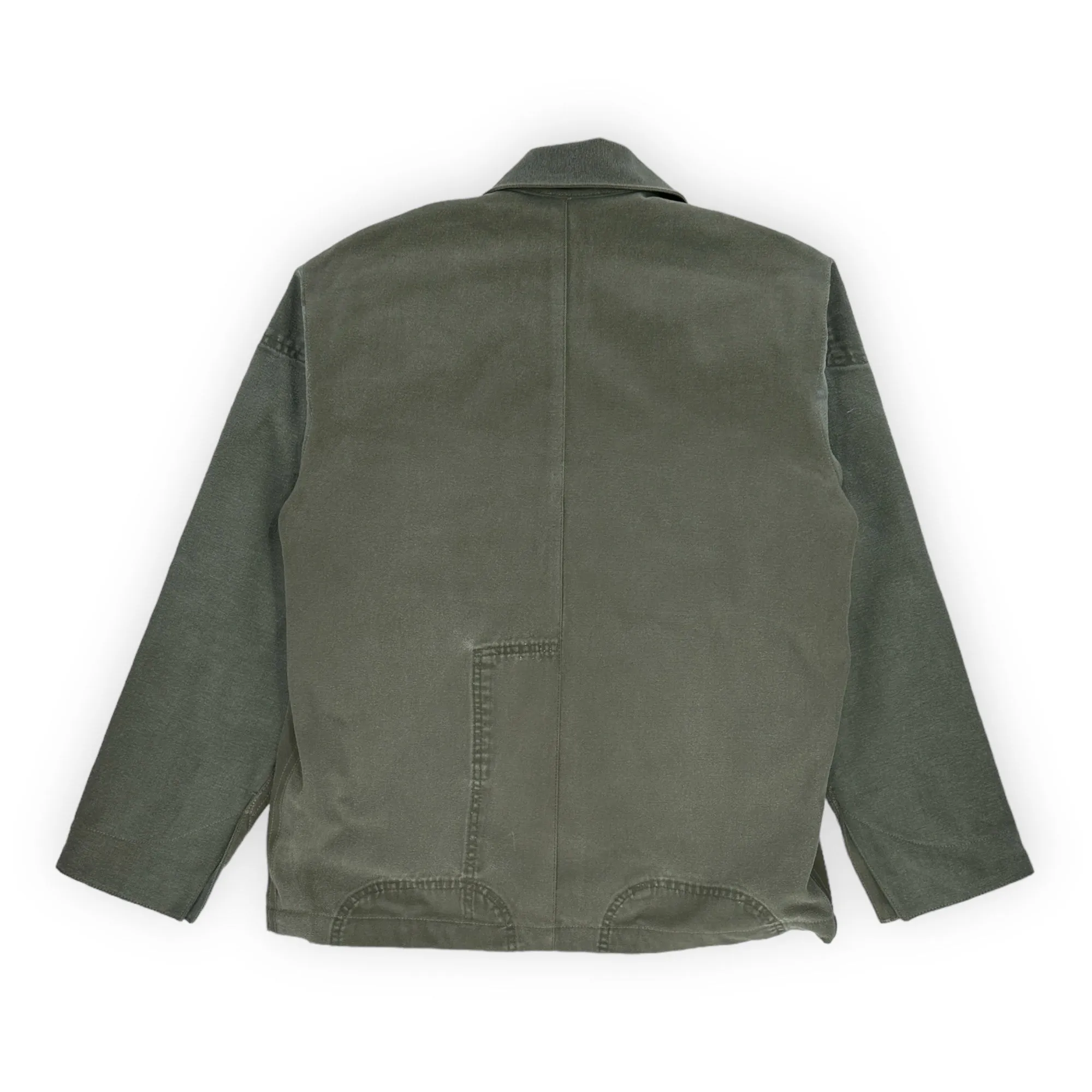 Chore Coat Made From Upcycled Work Jeans - Medium