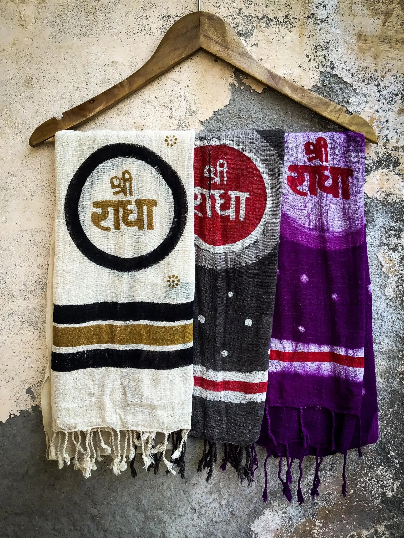 Cotton Scarves Batik Hand Block Printed