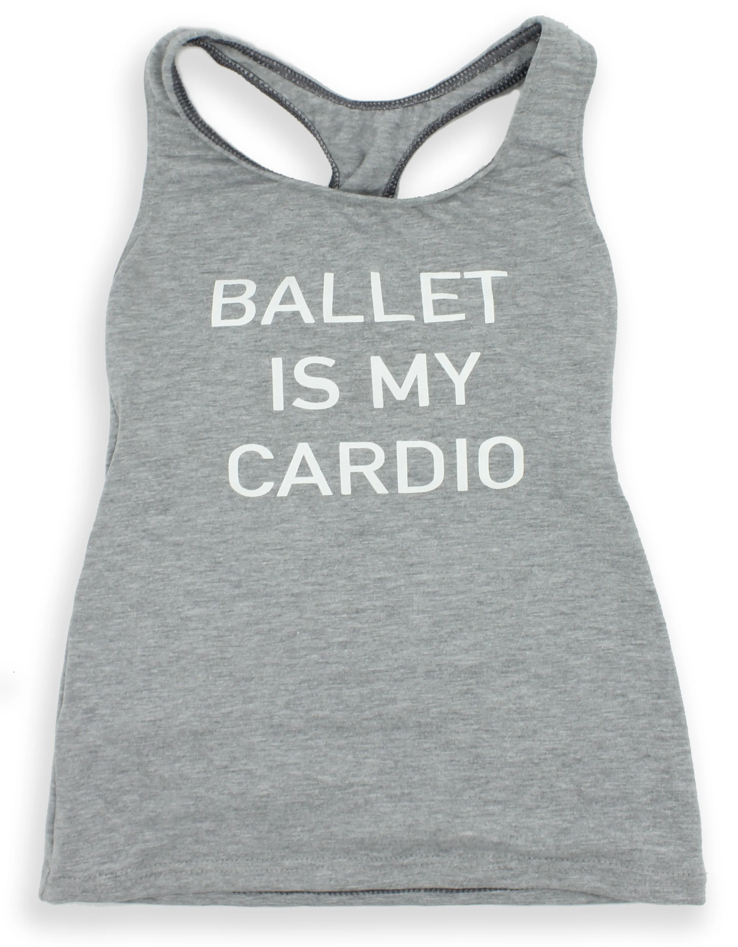 Dance Workout Top Grey