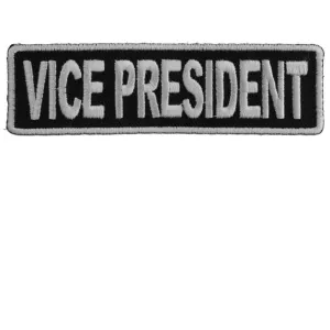 Daniel Smart Vice President Patch, 3.5 x 1 inch