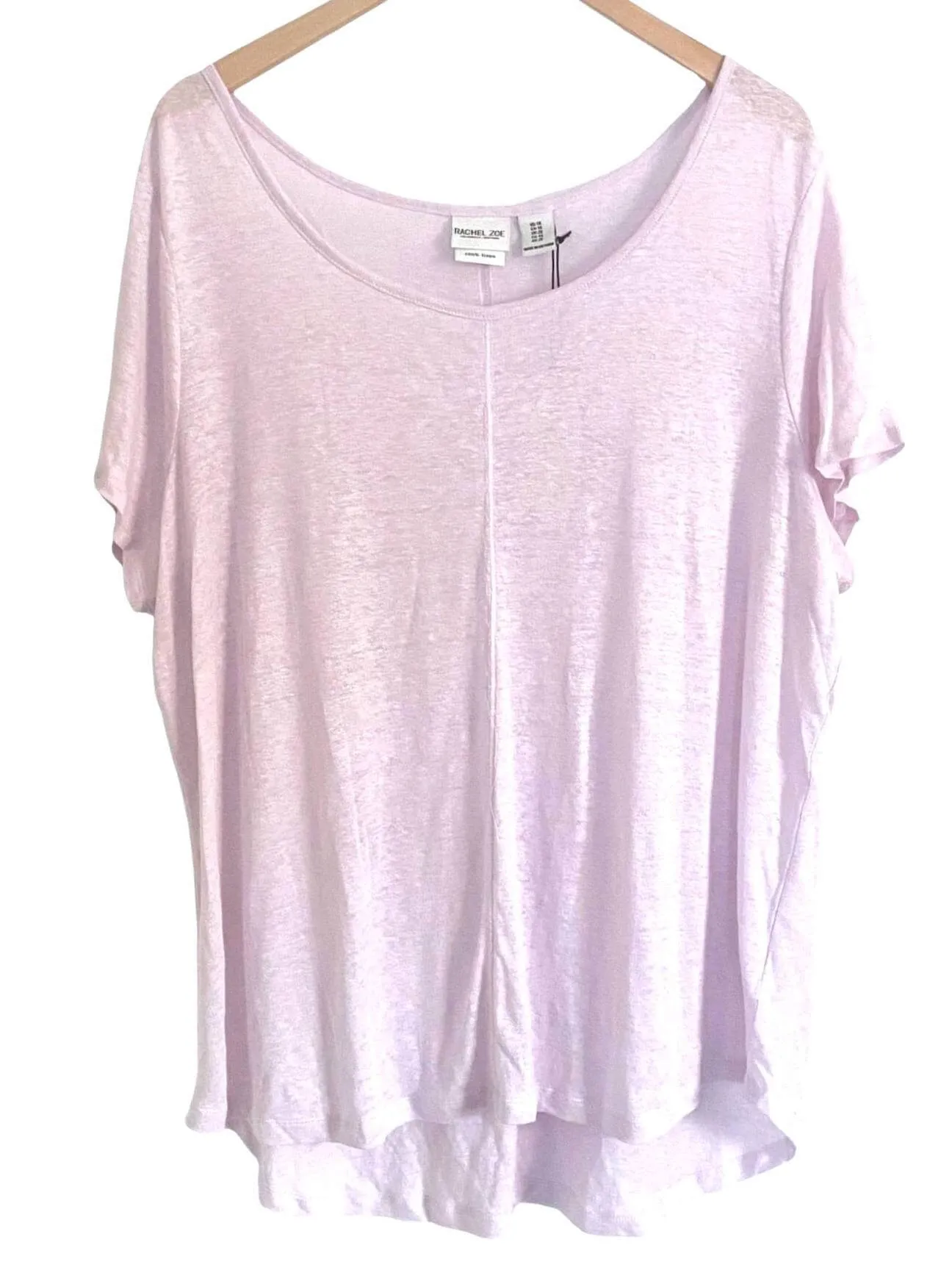 Dark Winter Pink Ice Linen Tee