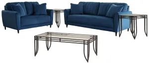 Enderlin 17801 Ink 5-Piece Living Room Set