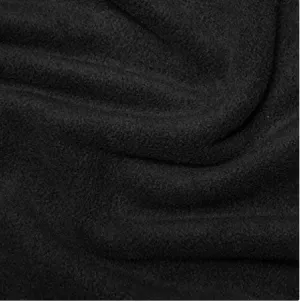 Fleece Anti Pil Premium Polar Fleece : Black