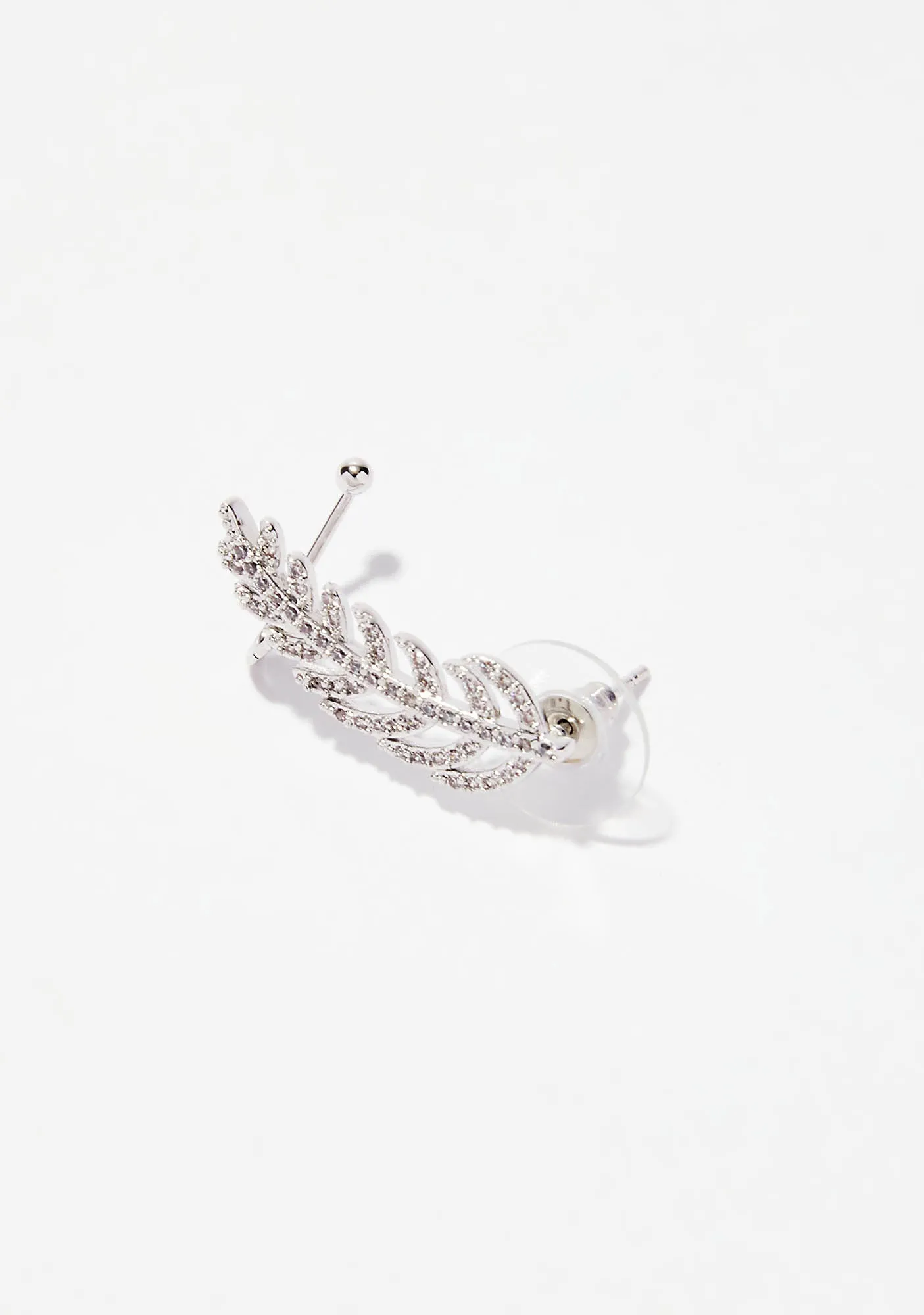 Fly By Rhinestone Ear Cuffs