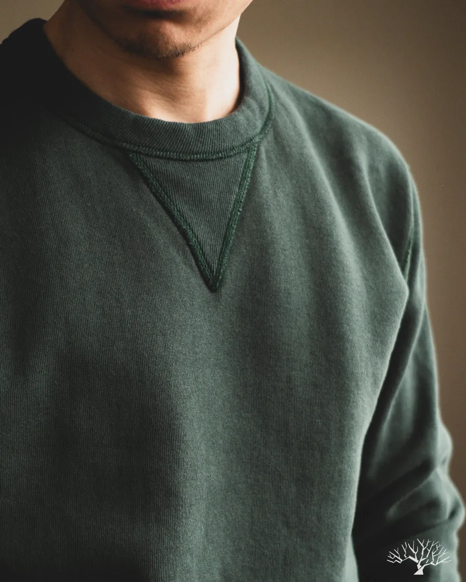 FN-SWC-301 - Loopwheel Crew Neck Sweatshirt - Green