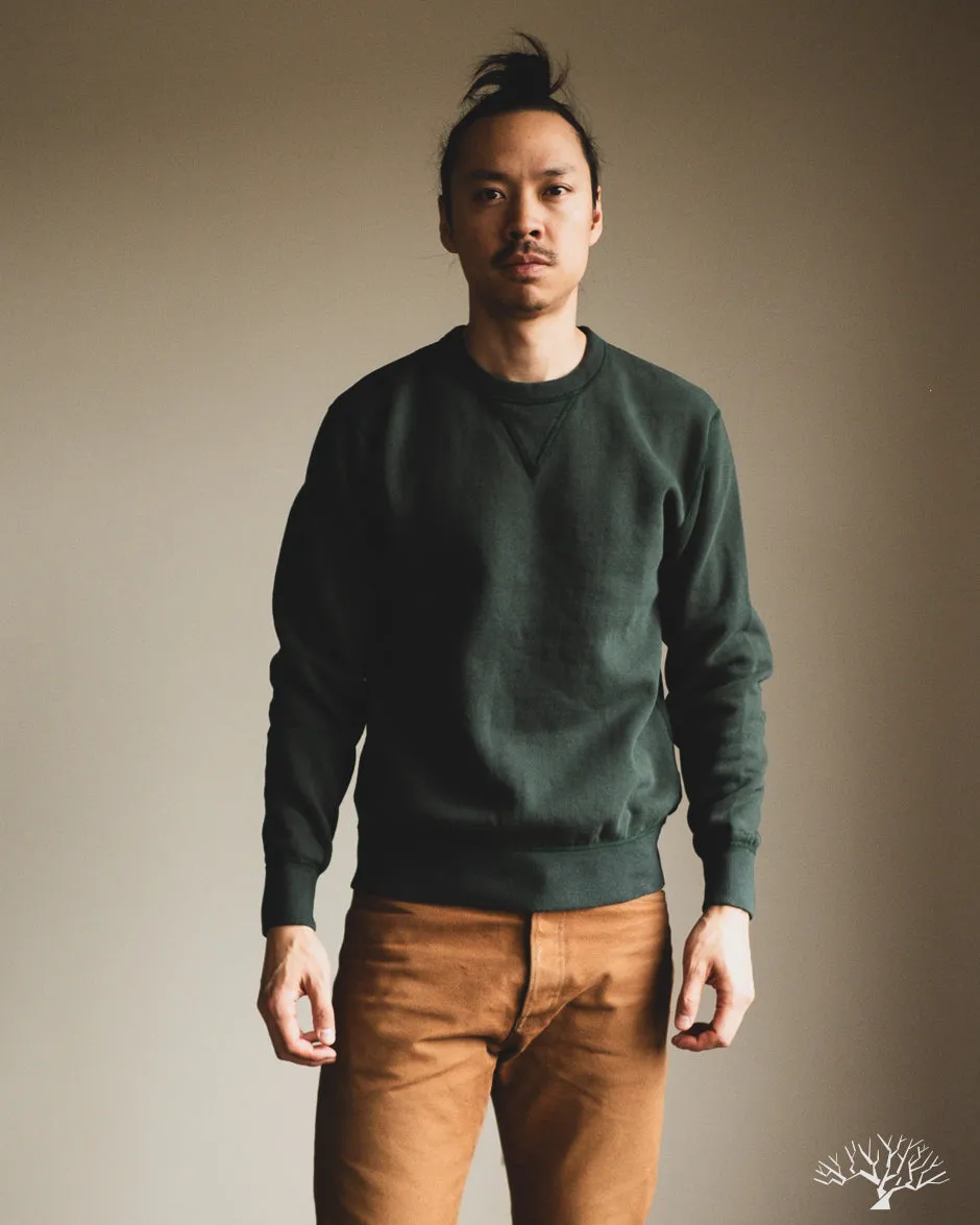 FN-SWC-301 - Loopwheel Crew Neck Sweatshirt - Green