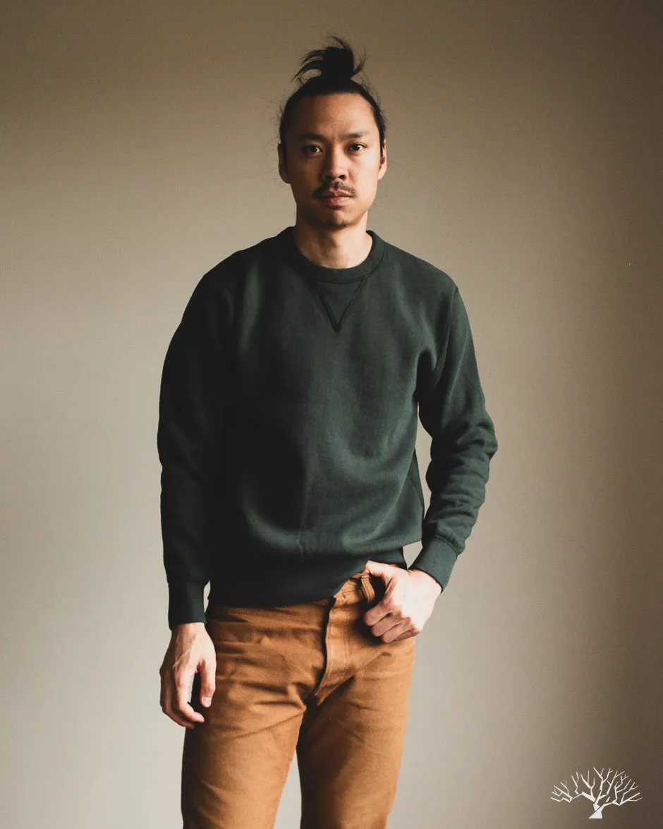 FN-SWC-301 - Loopwheel Crew Neck Sweatshirt - Green