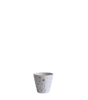 Handcrafted Stoneware Brushmark Cup (S)