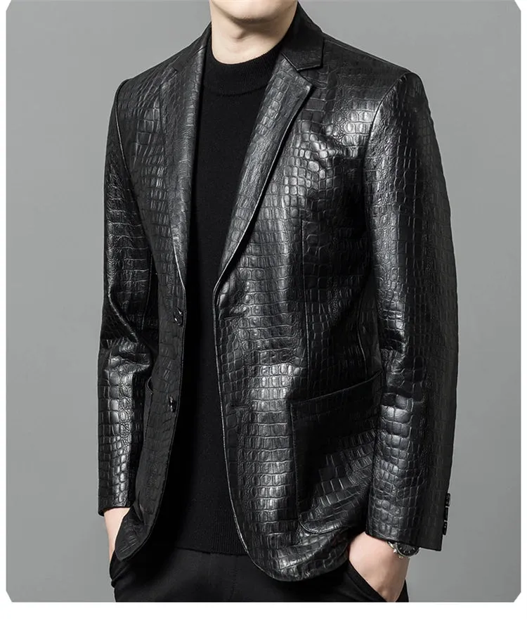 High Quality Premium Sheepskin Gentleman Blazers