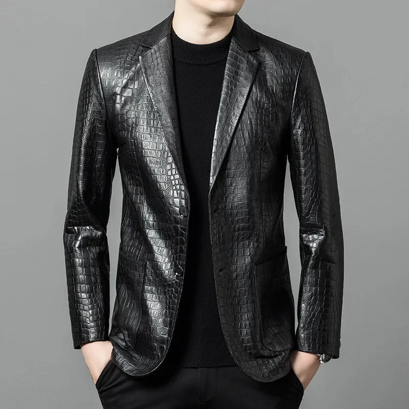 High Quality Premium Sheepskin Gentleman Blazers