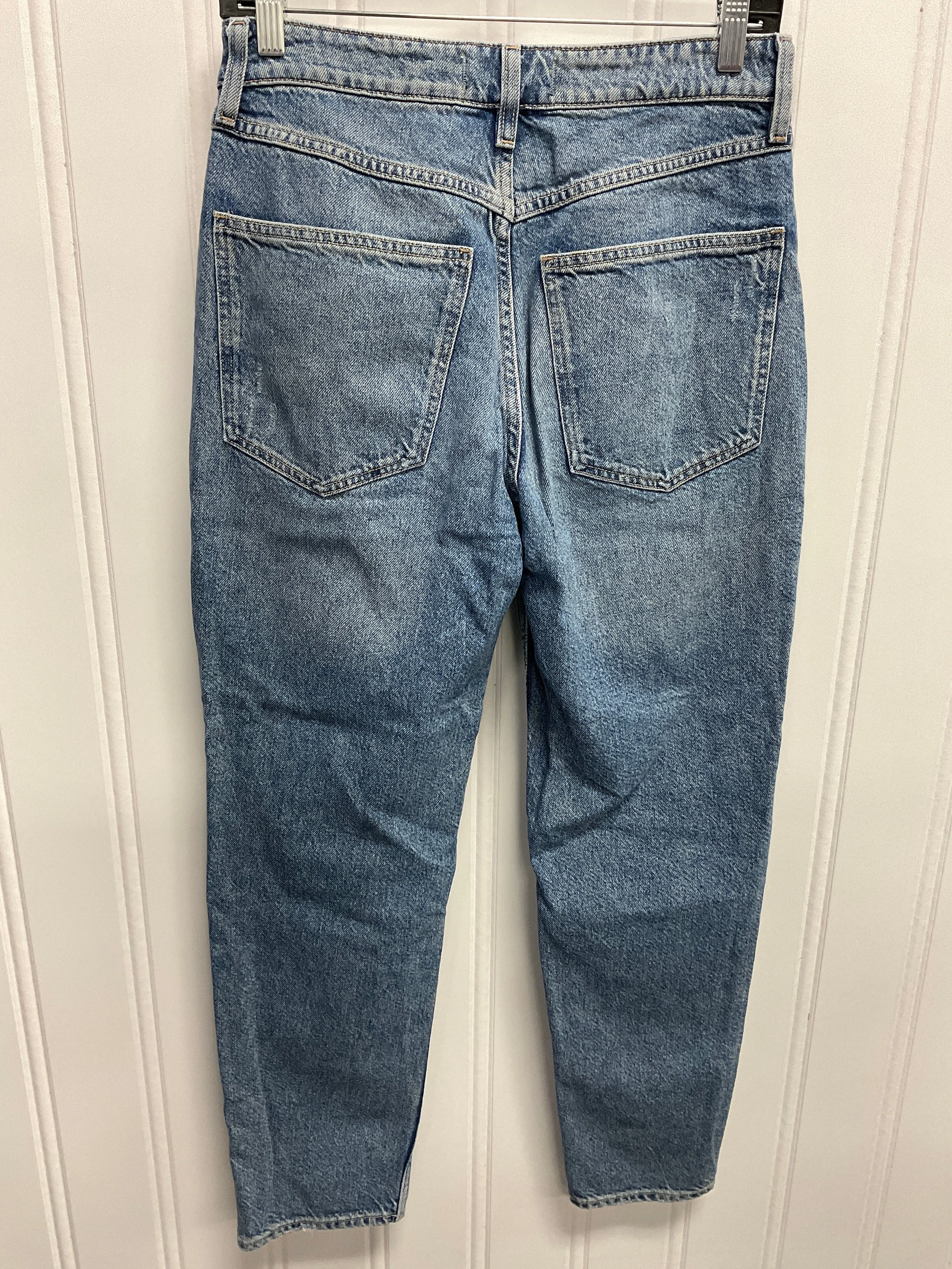 Jeans Straight By We The Free In Blue Denim, Size:4