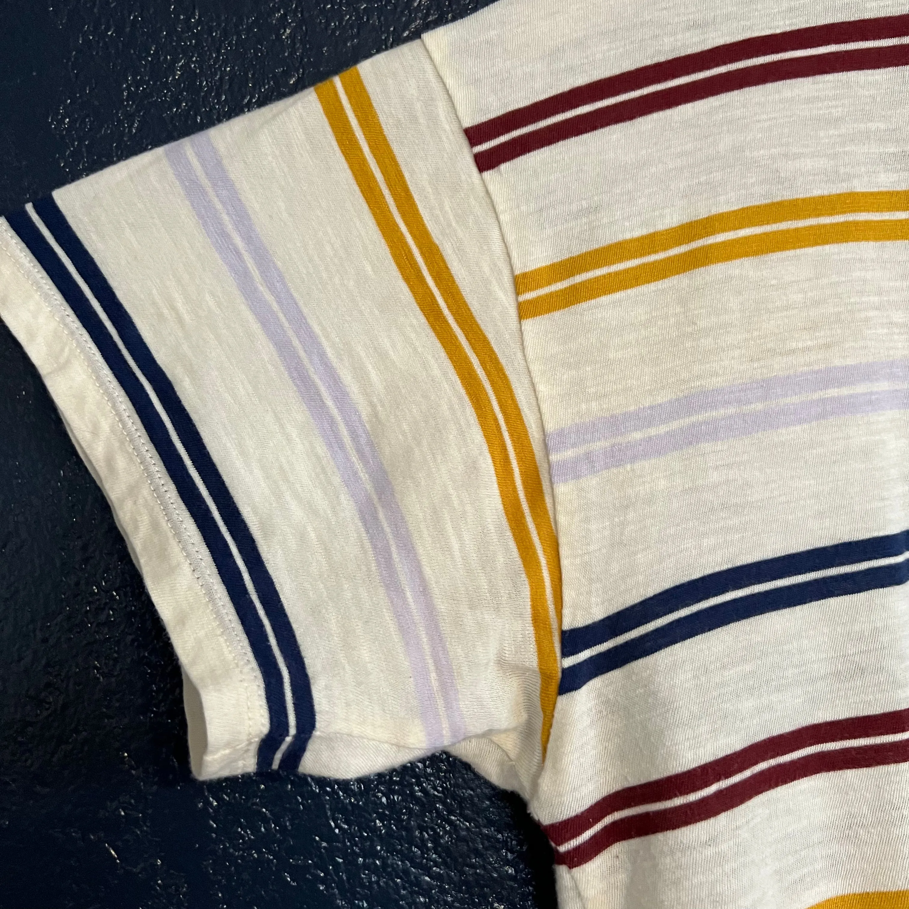 Madewell Whisper Cotton Crewneck Tee in Joaquin Stripe