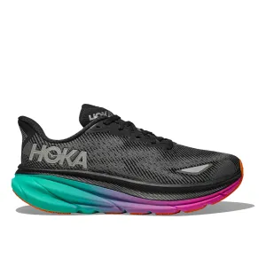 Mens Clifton 9 GTX - Black/Electric Aqua