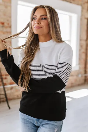 Mock Neck Long Sleeve Top