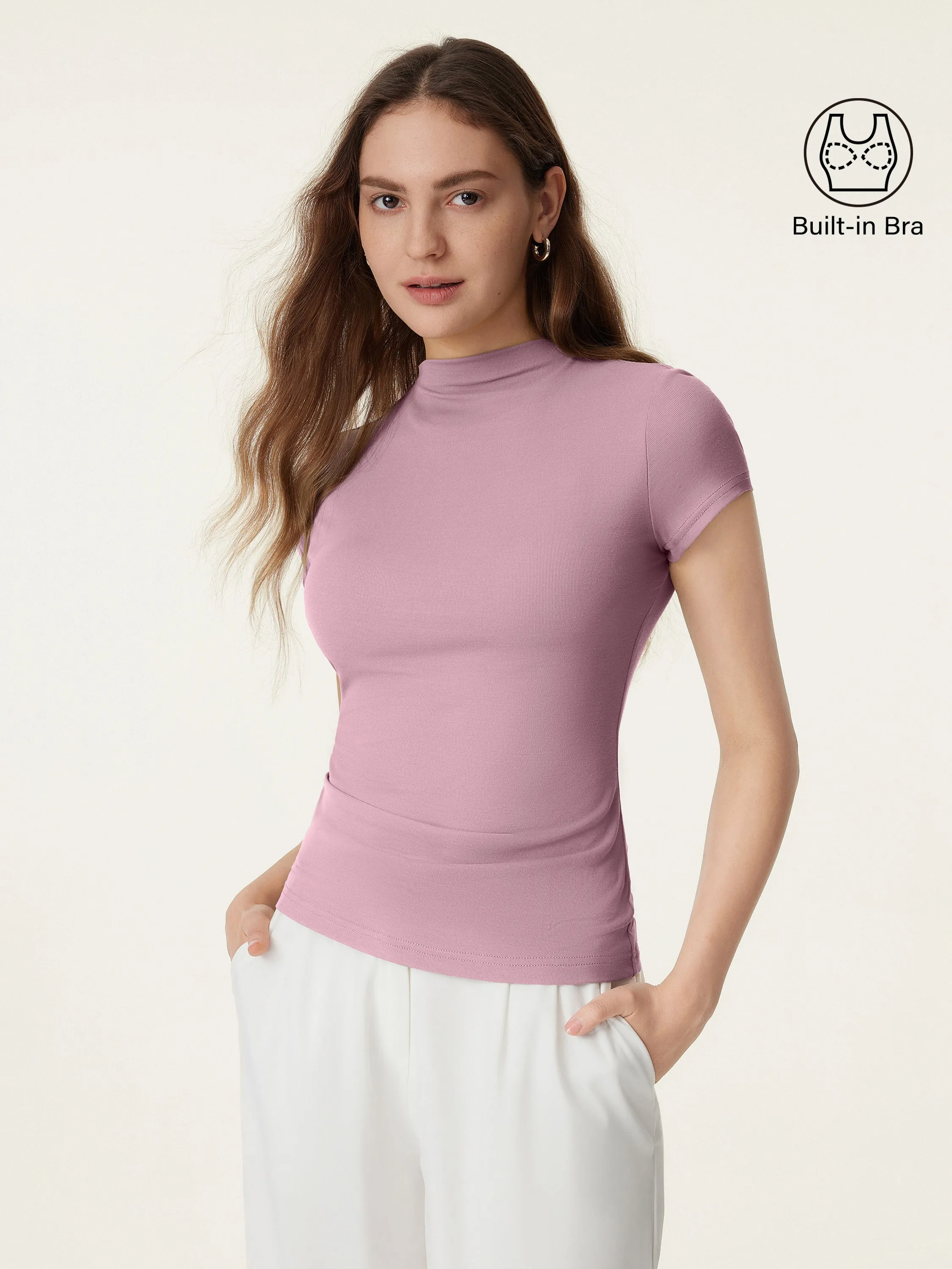 Mockneck Short Sleeve New Airy Brami