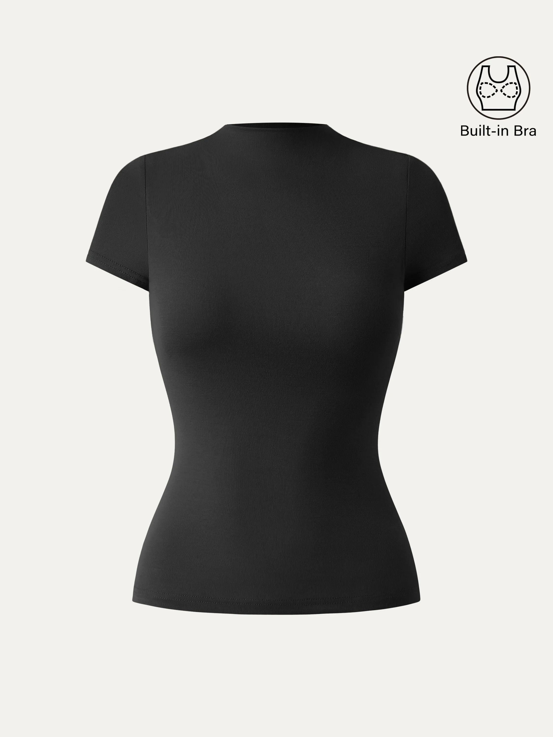 Mockneck Short Sleeve New Airy Brami
