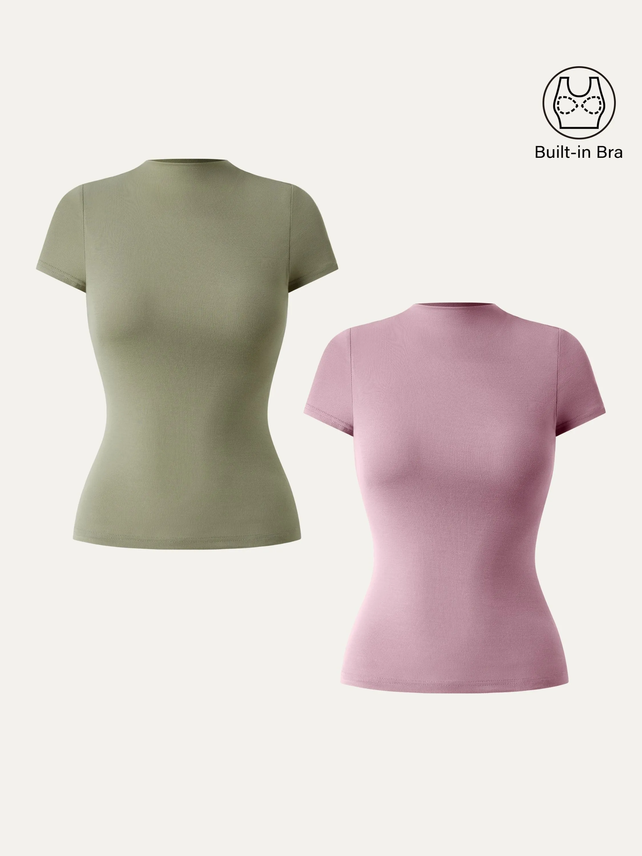 Mockneck Short Sleeve New Airy Brami