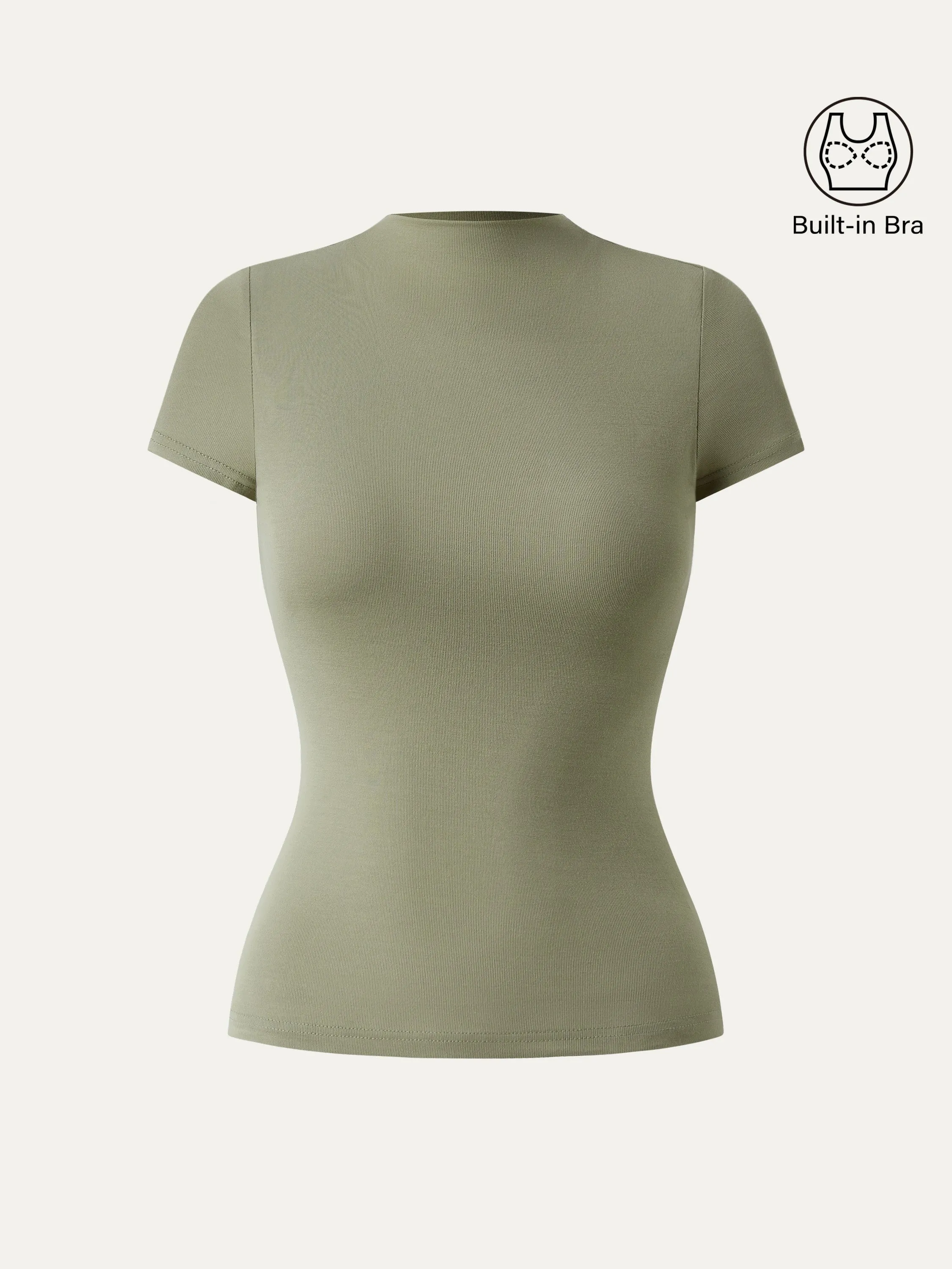 Mockneck Short Sleeve New Airy Brami