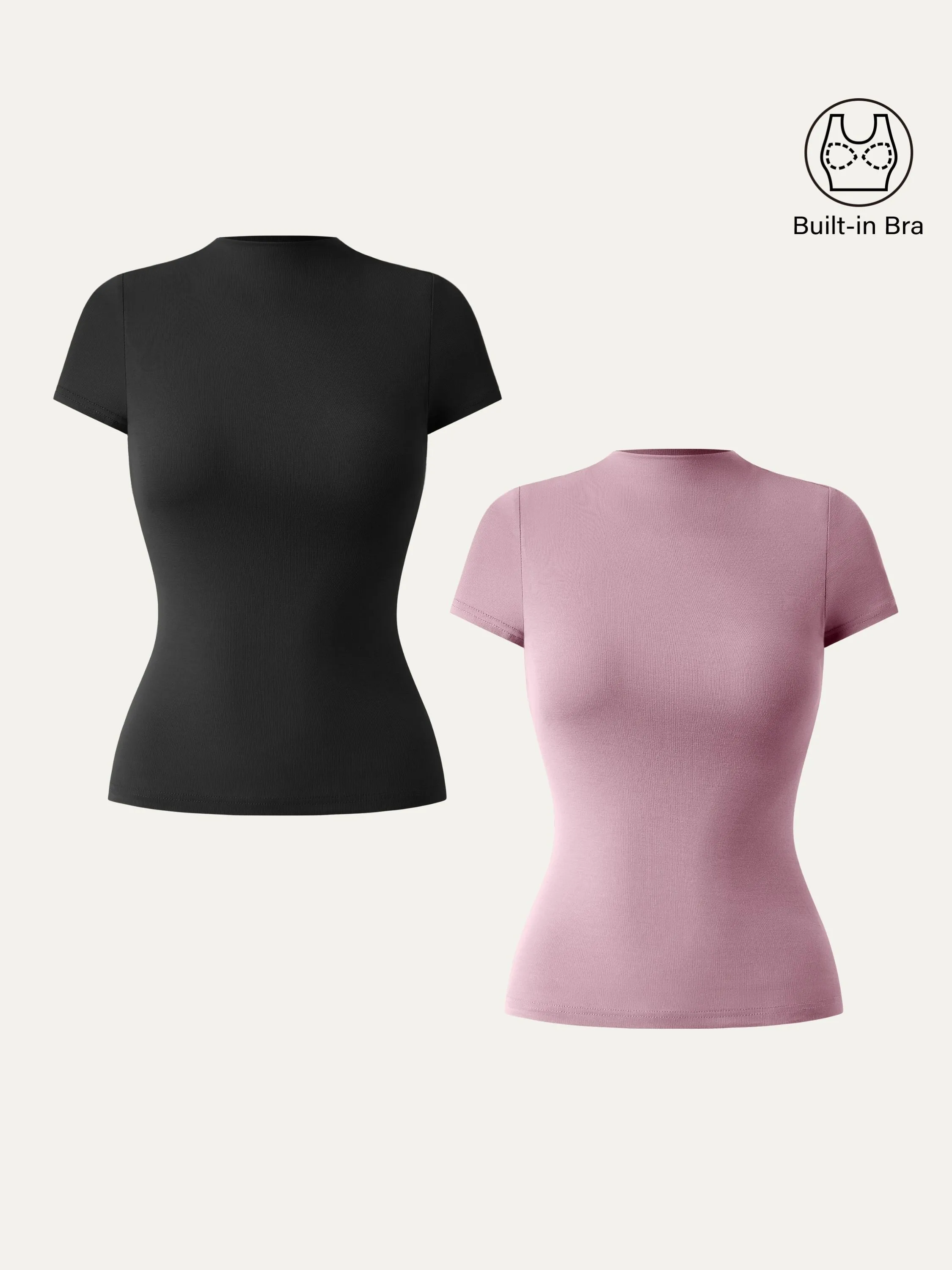 Mockneck Short Sleeve New Airy Brami