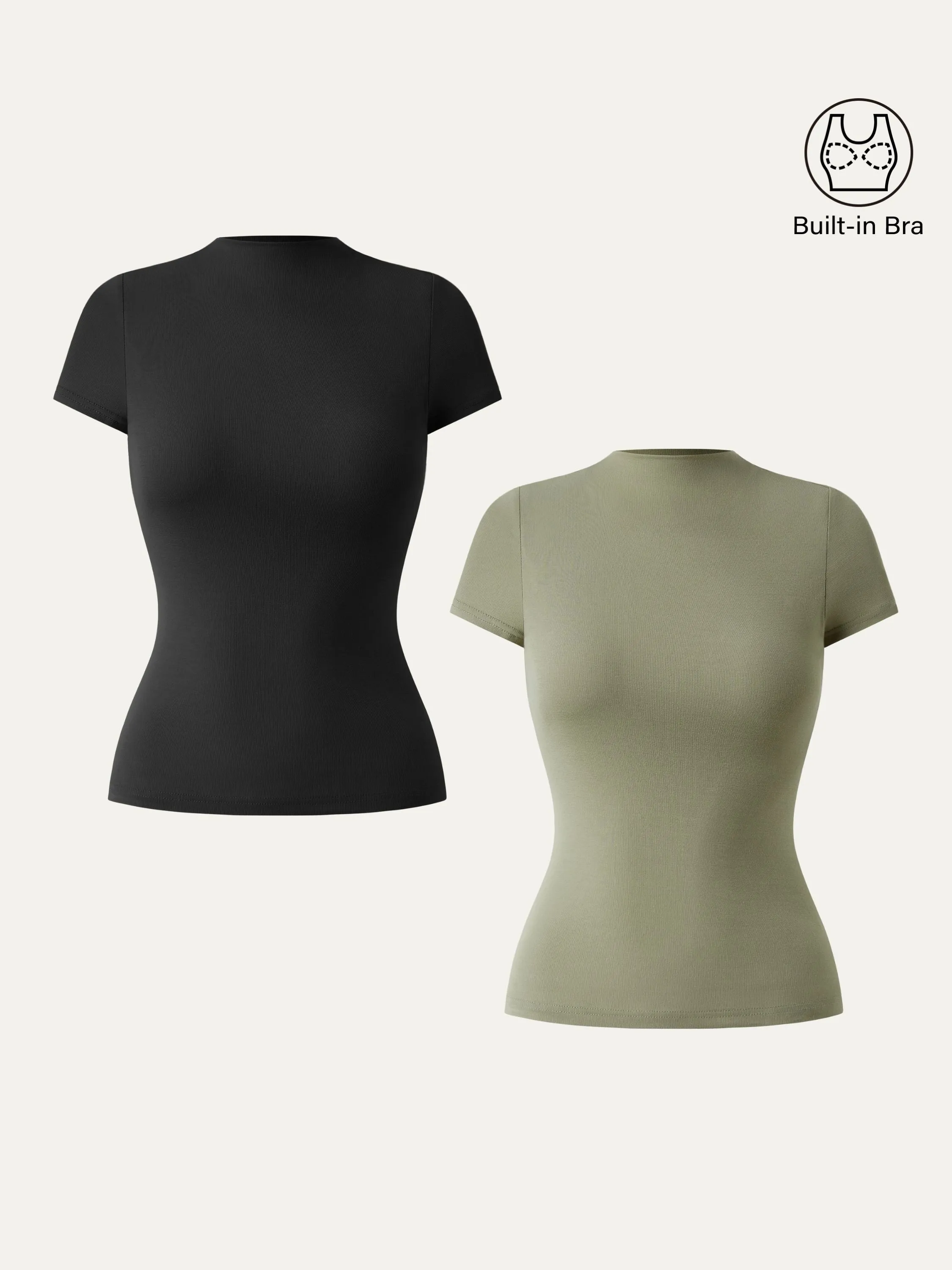 Mockneck Short Sleeve New Airy Brami