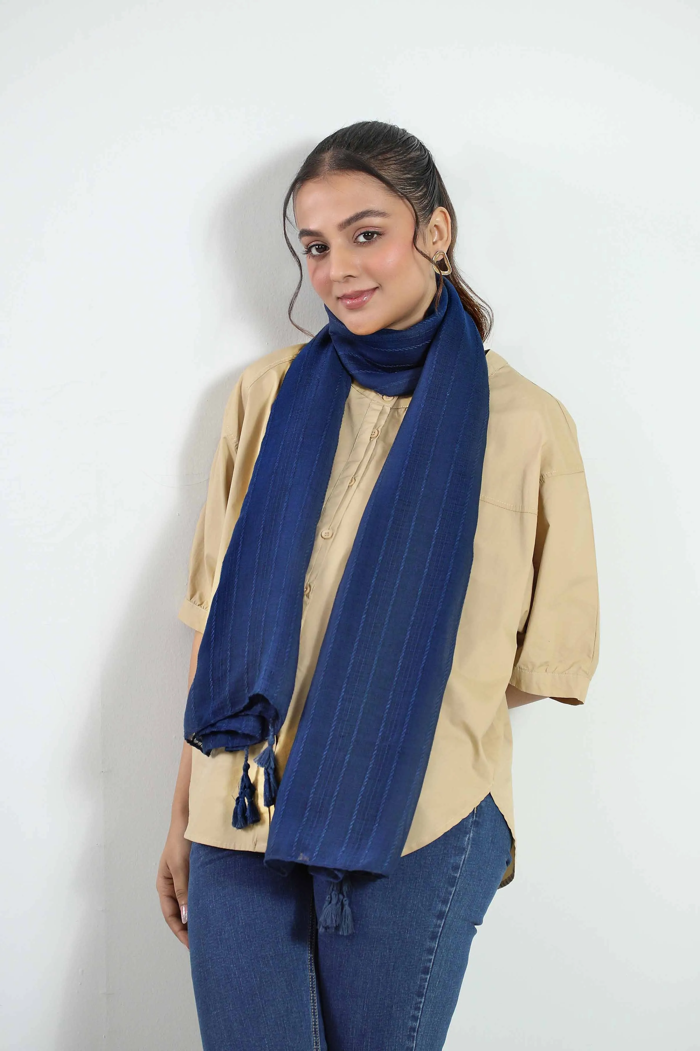 Navy Women Shawl - 439462121