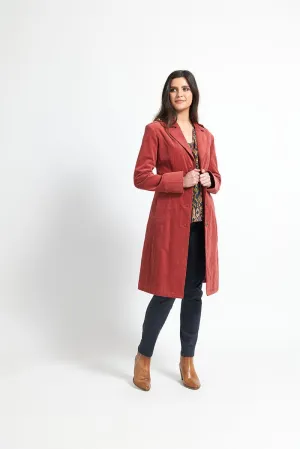 Of Your Own Accord Coat  Berry