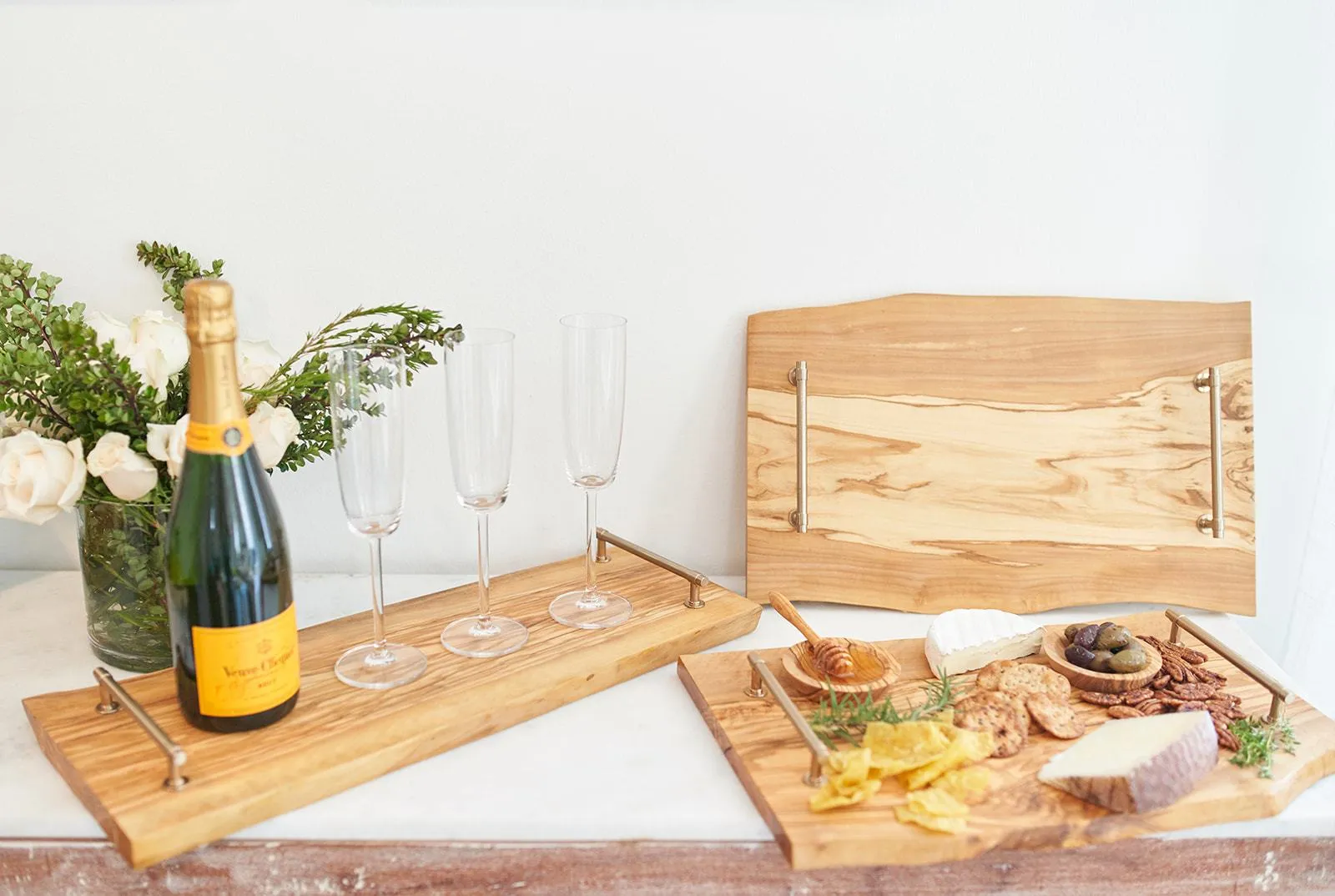 Olive Wood Charcuterie Trays