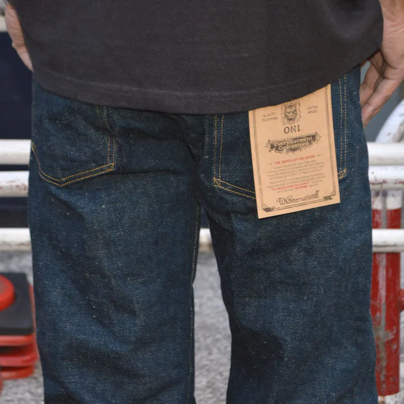 ONI DENIM，200ZR-KAB，20oz Secret Denime Wetf Beige Wide Straight