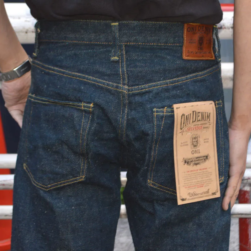 ONI DENIM，200ZR-KAB，20oz Secret Denime Wetf Beige Wide Straight