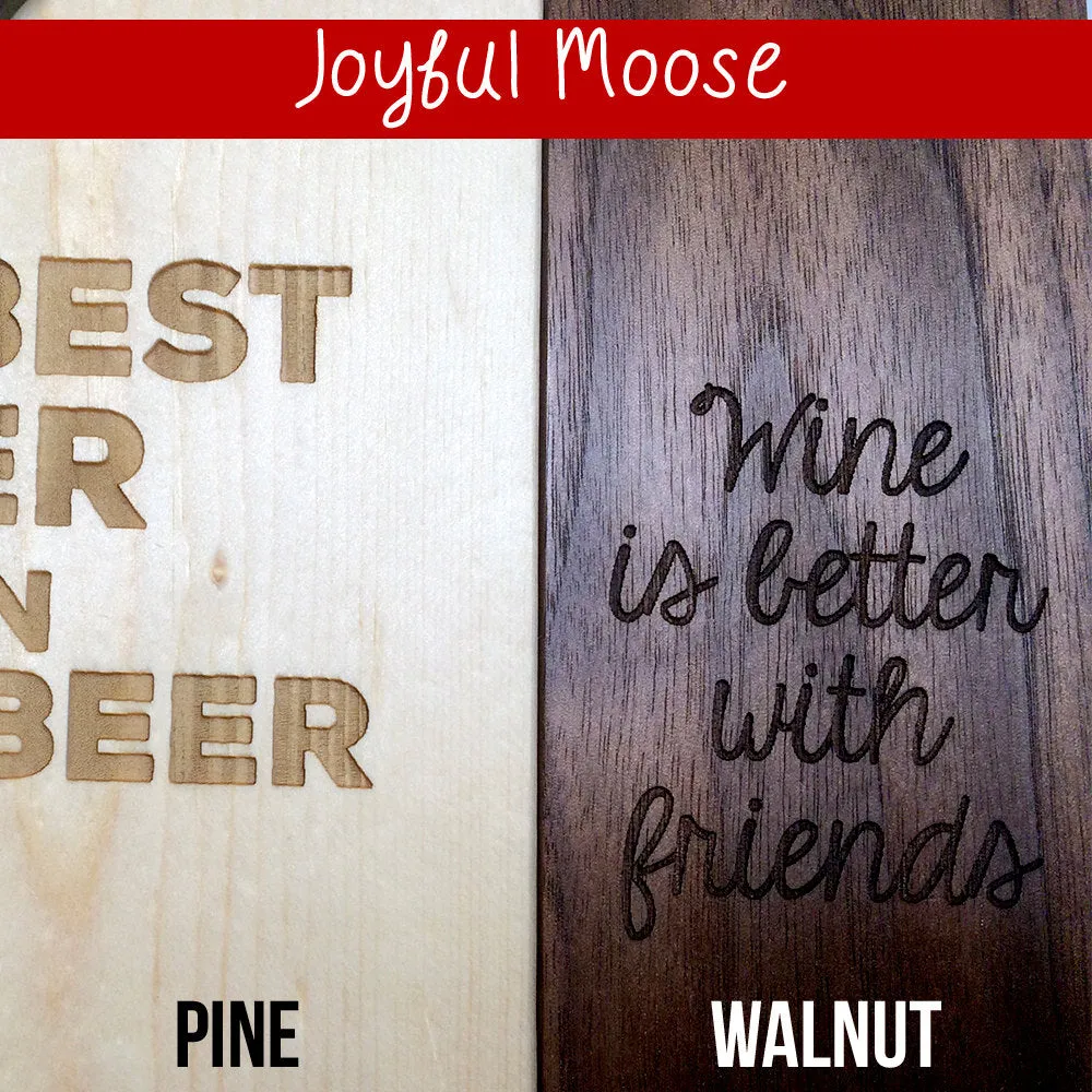 Personalized Motorcycle Wood Sign - Motorcycle Gift for him - Rustic Beer Bottle Opener