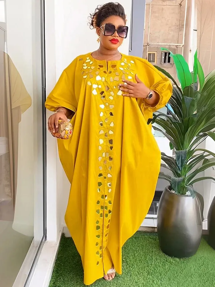 Plus-Size African Ankara Dashiki Dresses for Women – Luxury Abayas for Weddings, Parties, and Evening Gowns