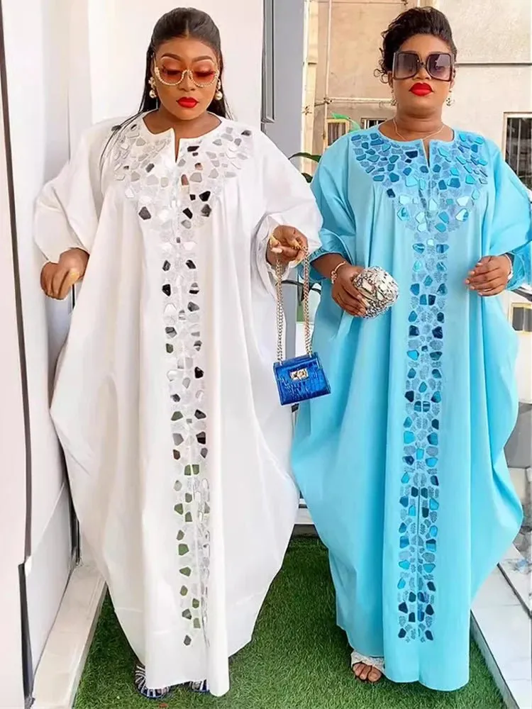 Plus-Size African Ankara Dashiki Dresses for Women – Luxury Abayas for Weddings, Parties, and Evening Gowns
