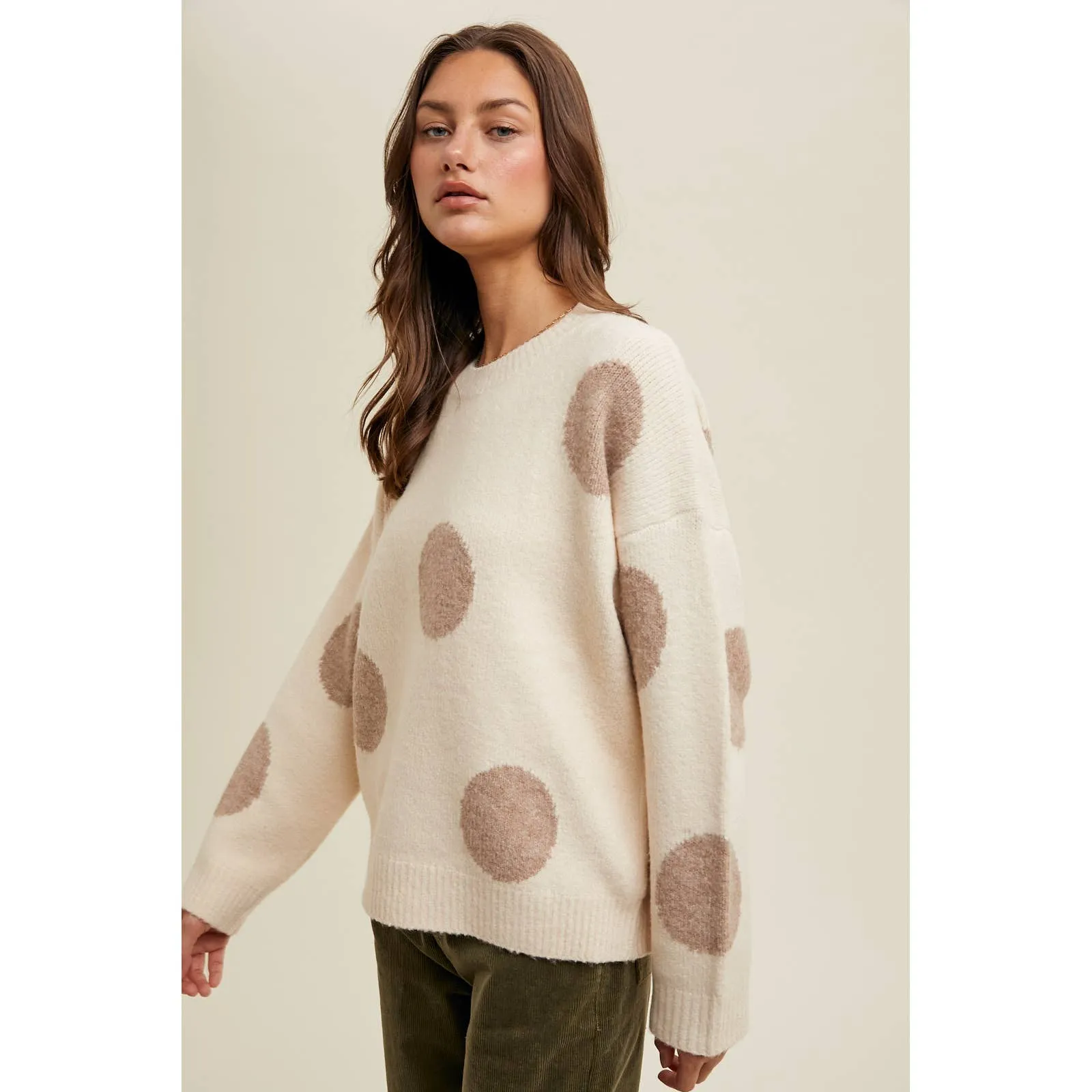 POLKA DOT SWEATER