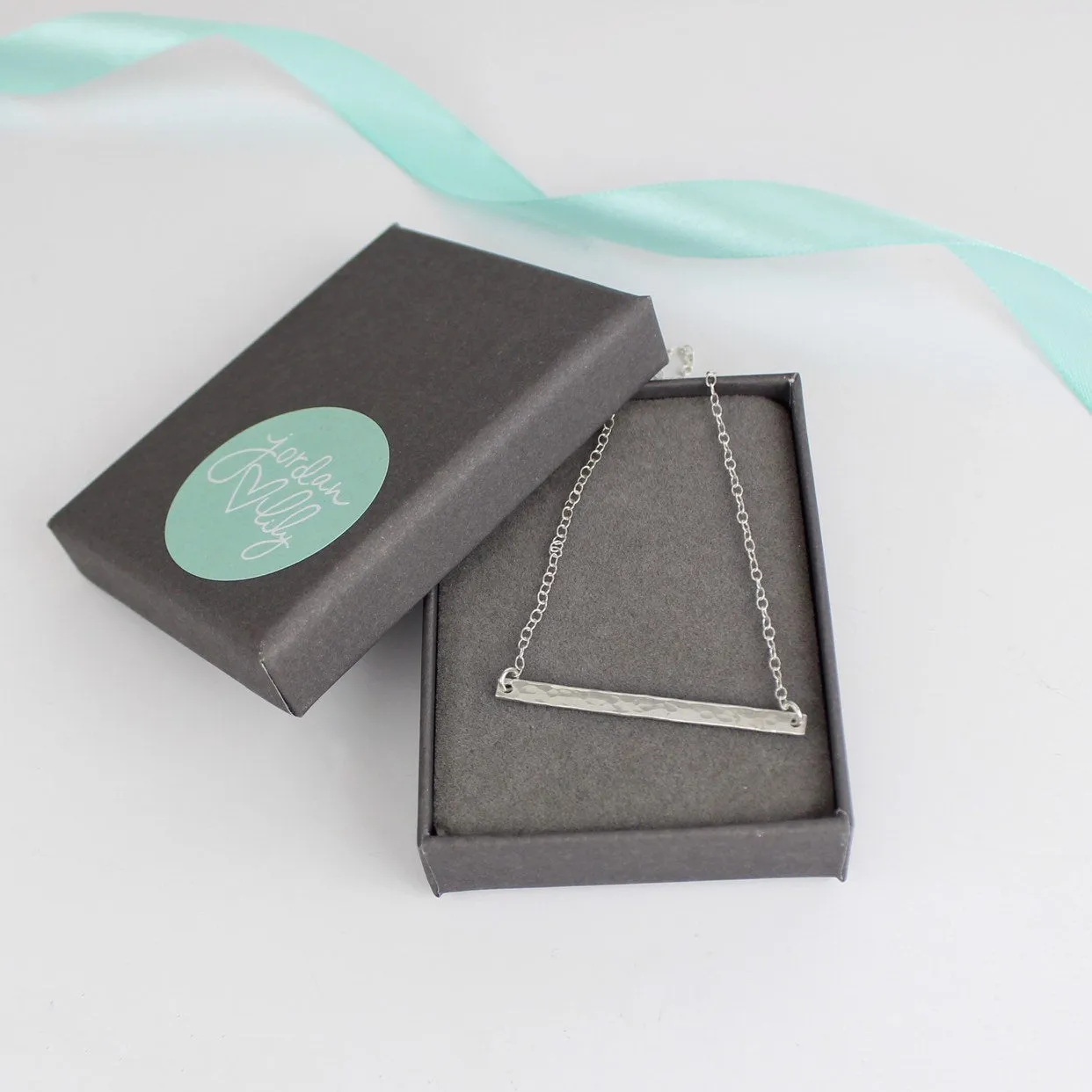 Simple Skinny Bar Necklace