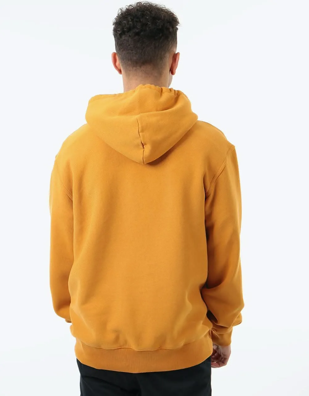 Stüssy Logo Pullover Hoodie - Rust