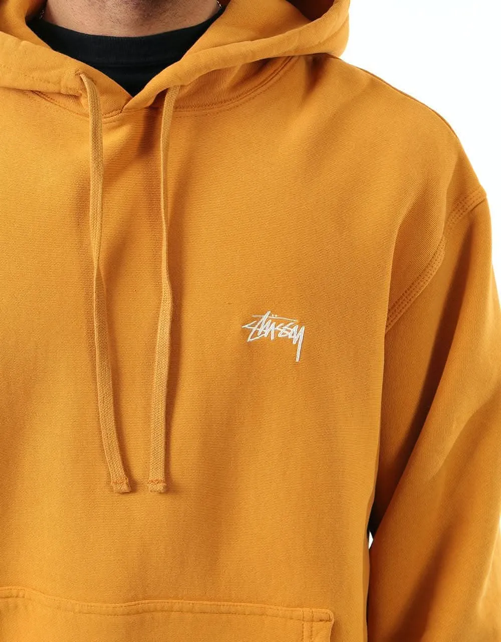 Stüssy Logo Pullover Hoodie - Rust