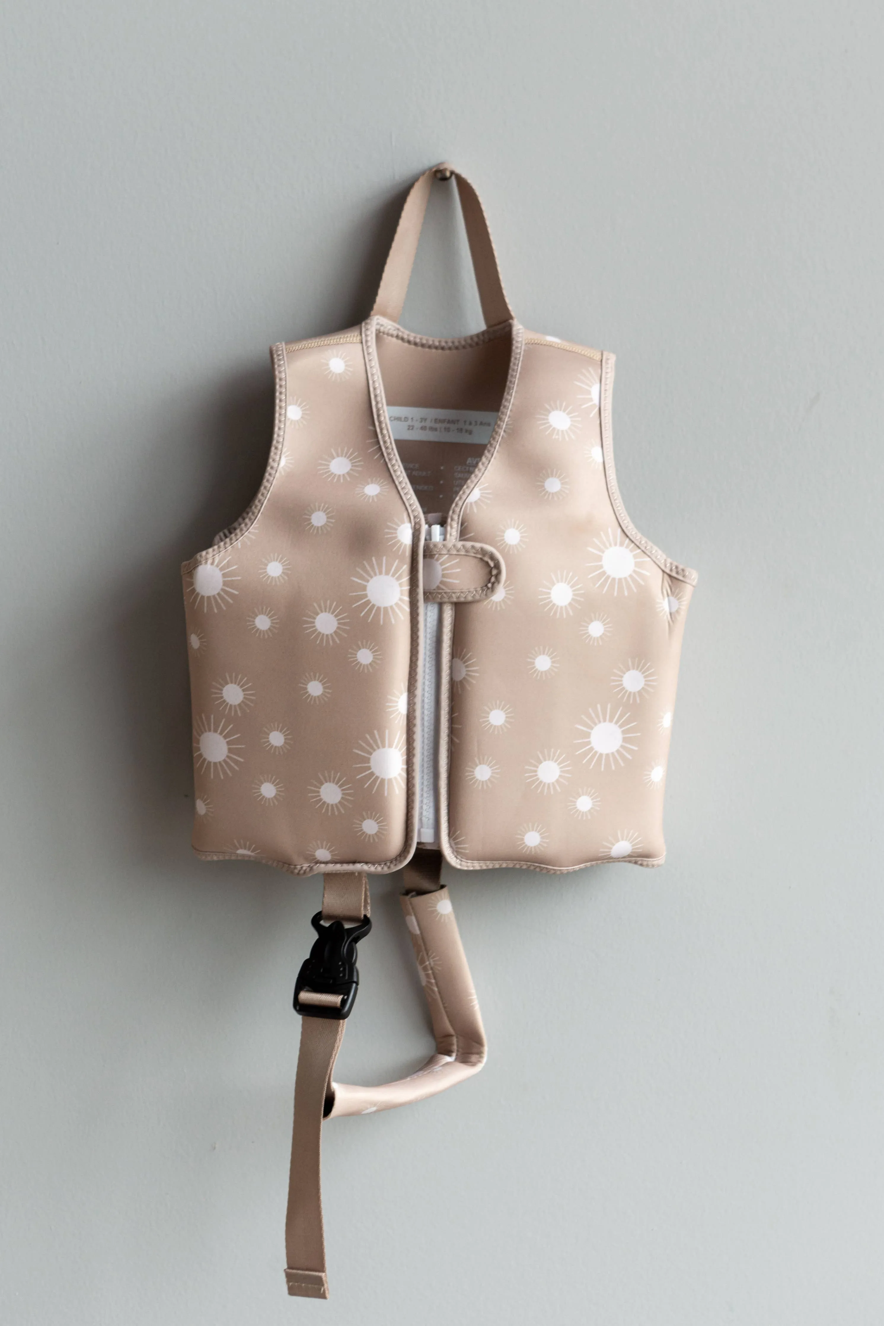 Swim Vests: Small (1-3Y) / Sage Stripes
